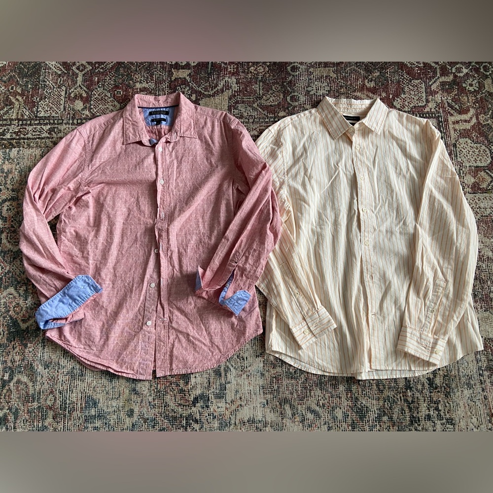 Banana republic button down shirt bundle, Men’s Large